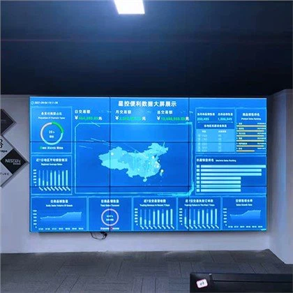 Zökkenőmentes LCD videofal